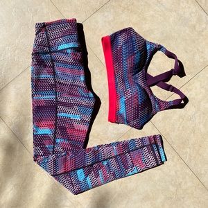 SOLD Victoria’s Secret Sports Bra and Leggings Set